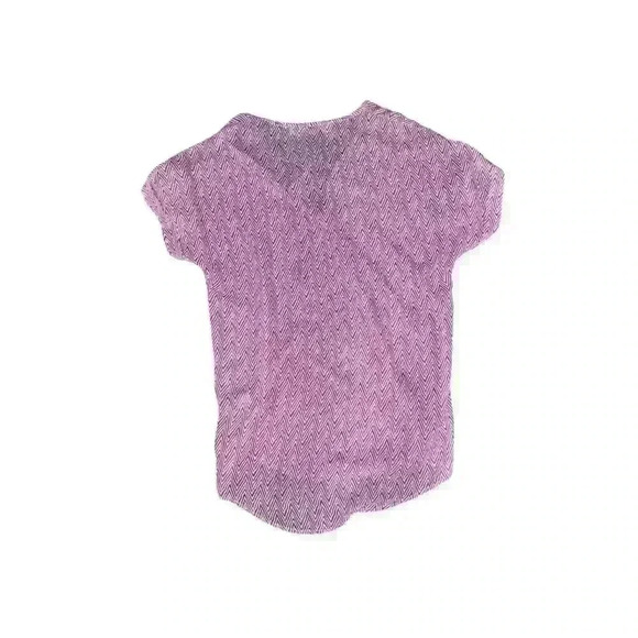 Emmalee Sheer Swim Cover Size S/M V neck Resortwear Short Sleeves Coastal - Picture 2 of 7